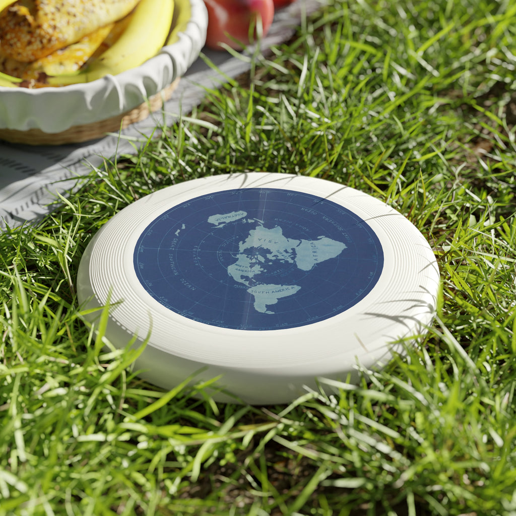 The Flat Earth™ Frisbee Now With Built-In Antarctic Ice Wall