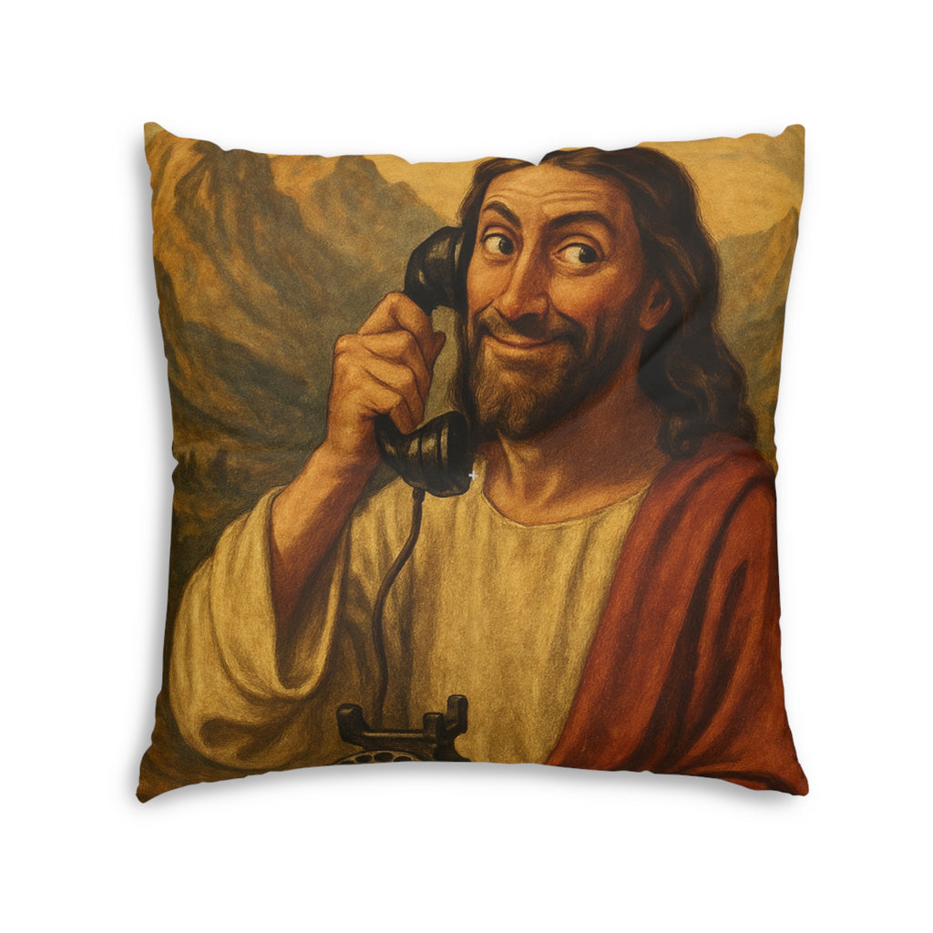 Jesus Is Calling™ Floor Pillow  (He left a message.)