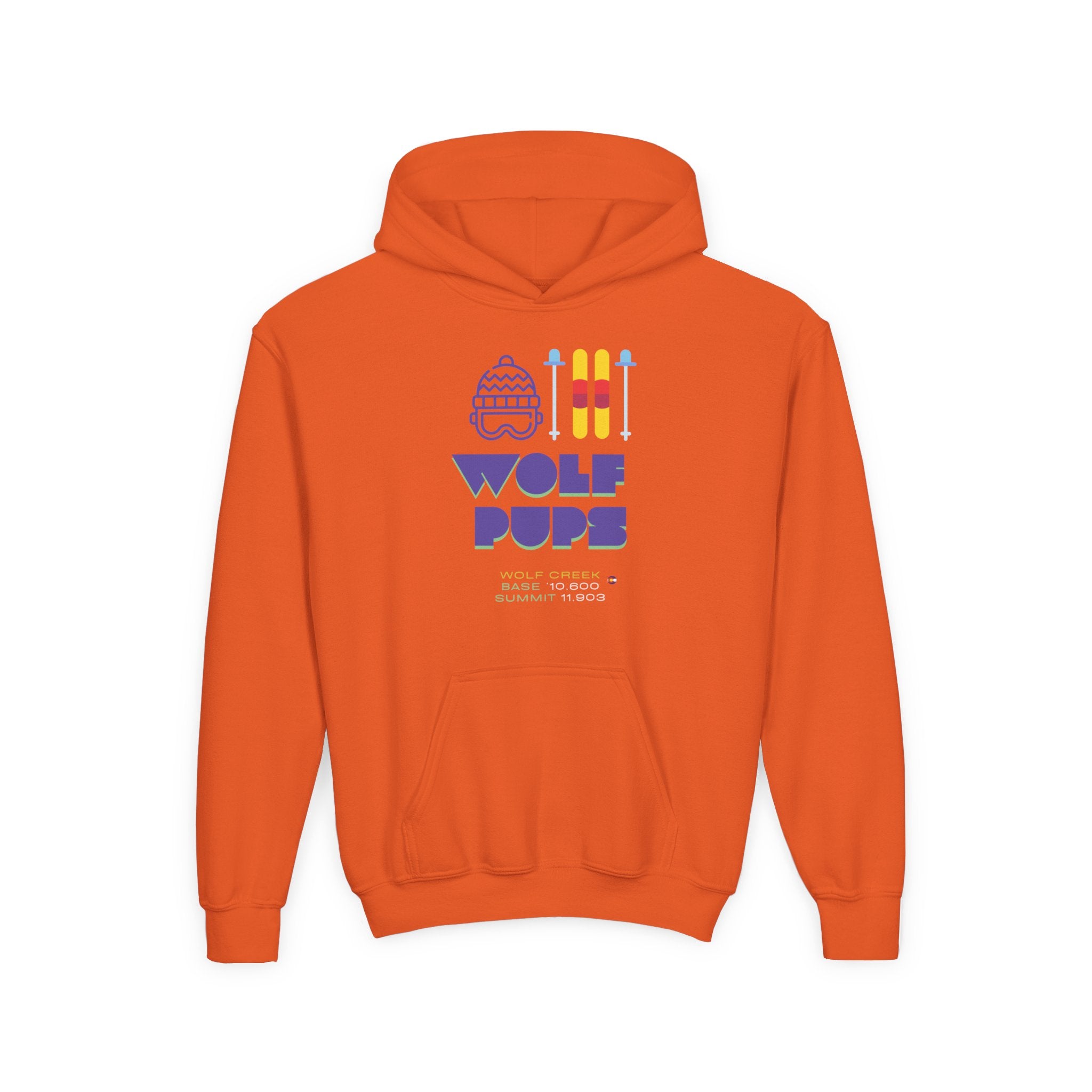 Wolf Pups Youth Hoodie | Raised at Wolf Creek