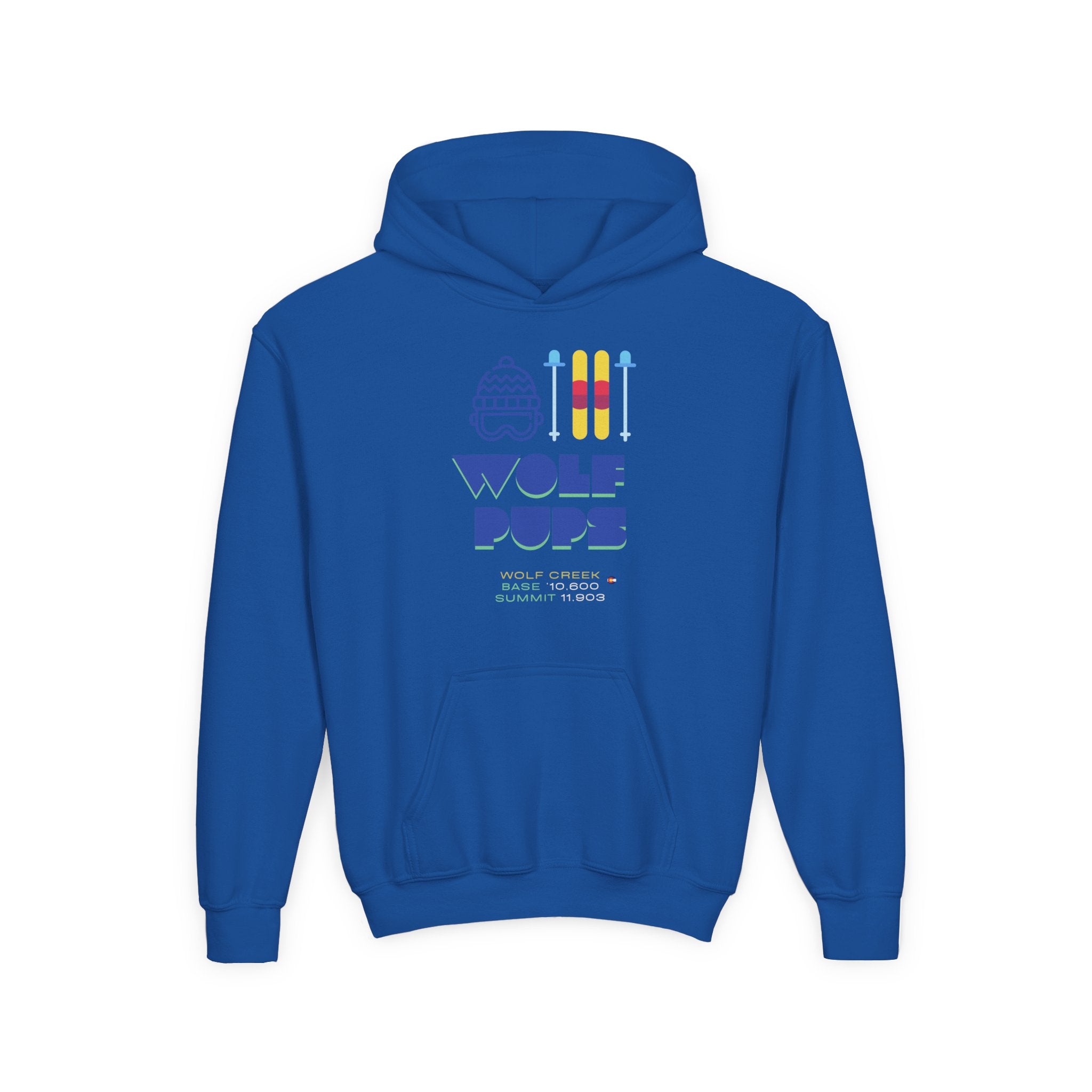 Wolf Pups Youth Hoodie | Raised at Wolf Creek