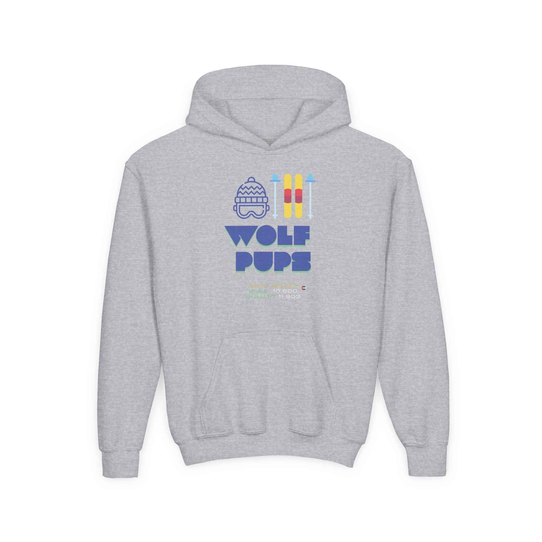 Wolf Pups Youth Hoodie | Raised at Wolf Creek