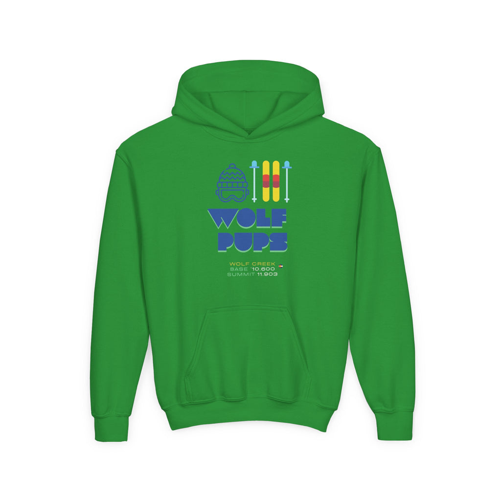 Wolf Pups Youth Hoodie | Raised at Wolf Creek