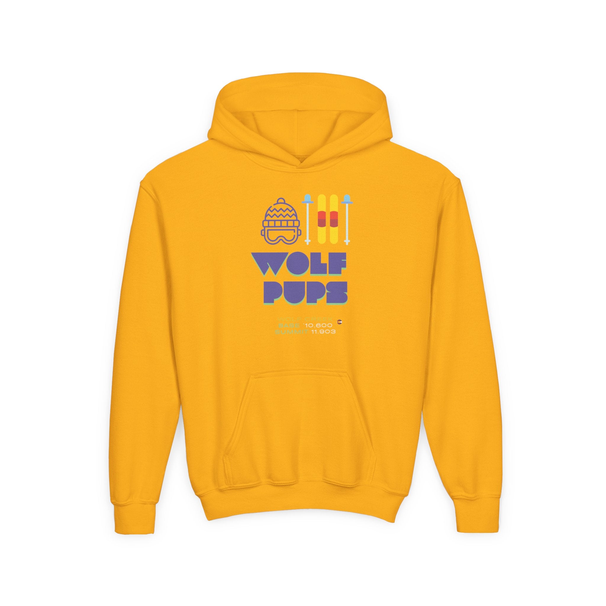 Wolf Pups Youth Hoodie | Raised at Wolf Creek